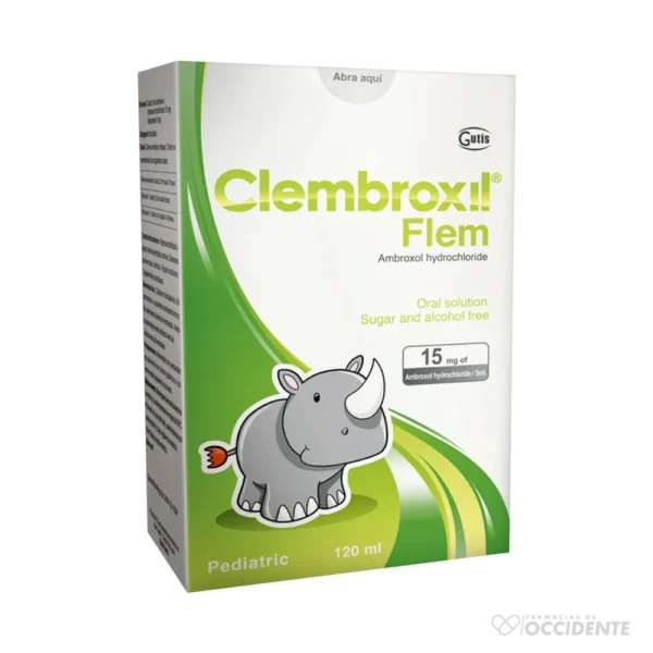 CLEMBROXIL FLEM PED SOL ORAL X 120ML