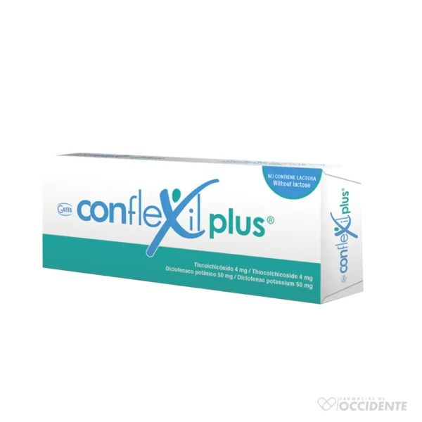 CONFLEXIL PLUS TABLETAS 50MG/4MG X 10