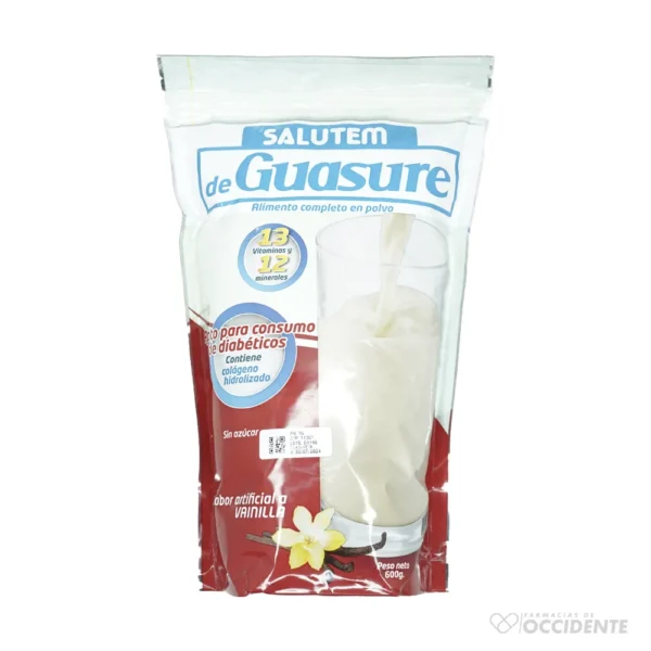 GUASURE DIABETICO X 600G VAINILLA