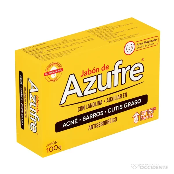 JABON DE AZUFRE 100G GRISI