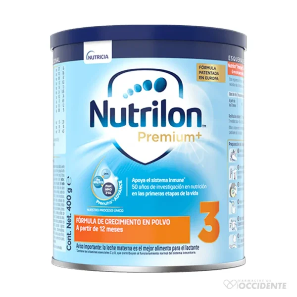 NUTRILON PREMIUM PASO 3 X 400G