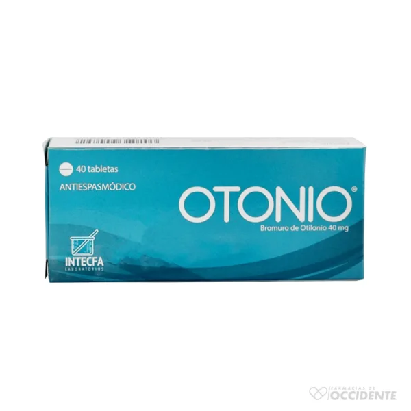 OTONIO (BROMURO DE OTILONIO) TABLETAS X 40