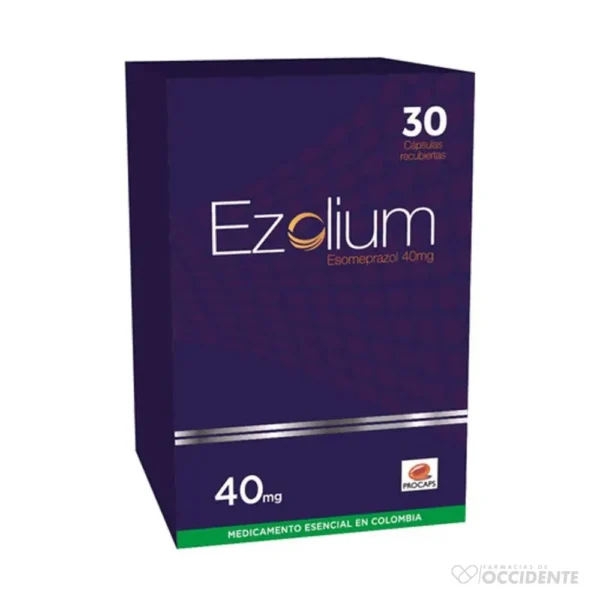 EZOLIUM CAPSULAS 40MG X 30