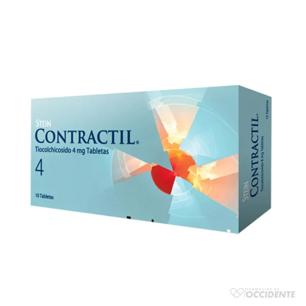 CONTRACTIL TABLETAS 4MG X 10