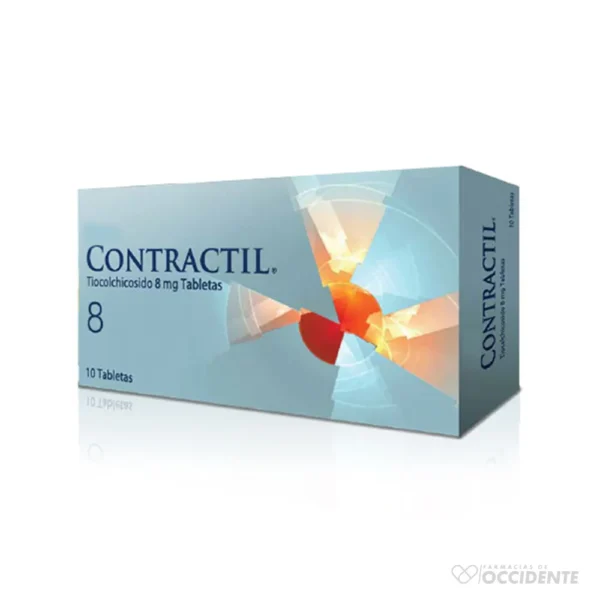 CONTRACTIL TABLETAS 8MG X 10