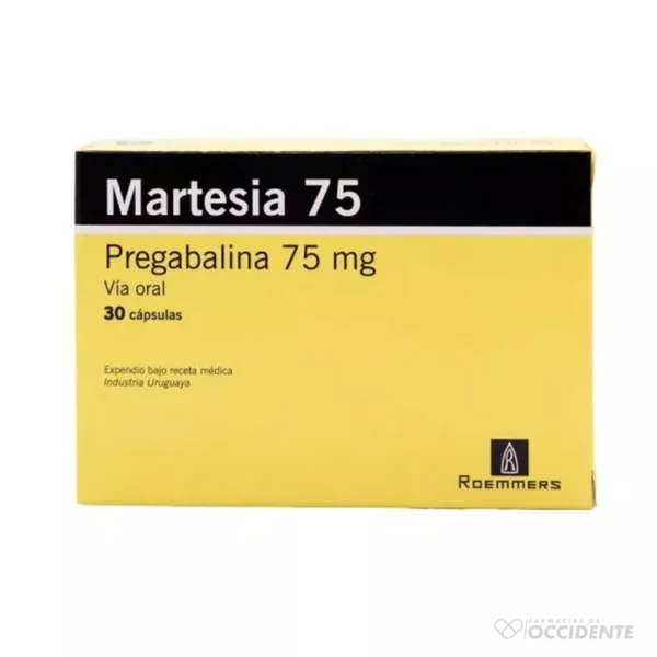 MARTESIA 75MG X 30 CAPSULAS