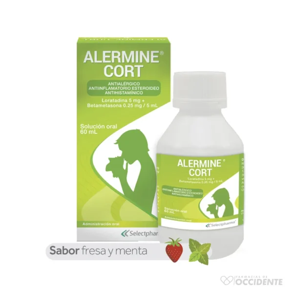 ALERMINE CORT SOLUCION X 60ML