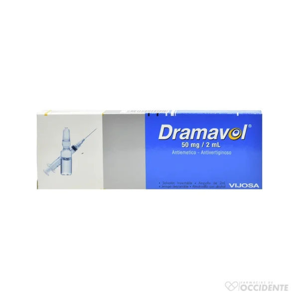 DRAMAVOL INYECTABLE 50MG