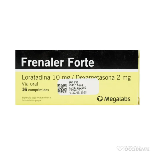 FRENALER FORTE X 1 (CAJA 2 BLISTER)