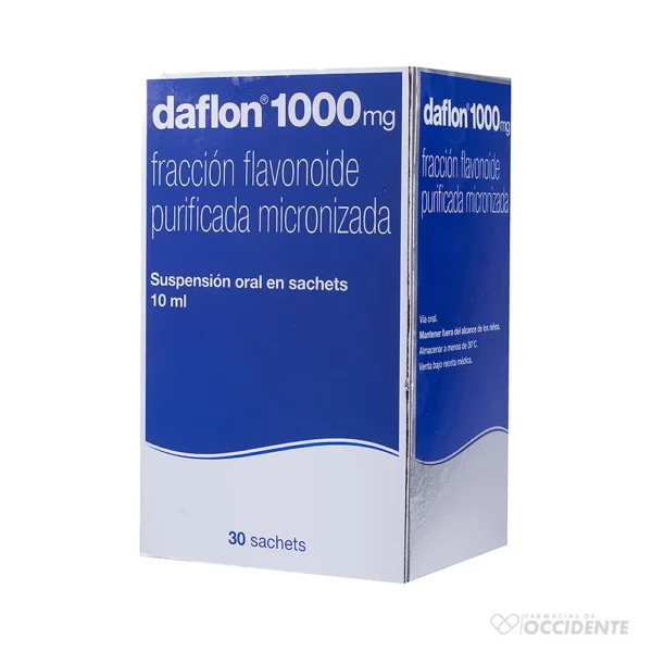 DAFLON SOBRES 1000MG/10ML X 30