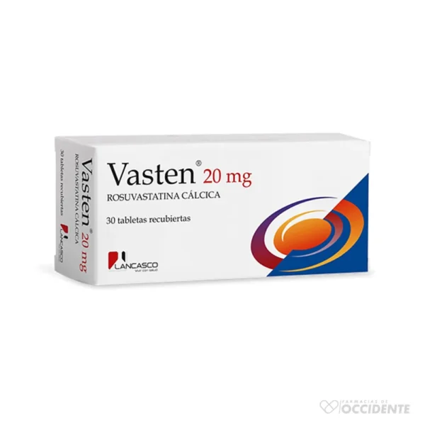 VASTEN TABLETAS 20MG X 30