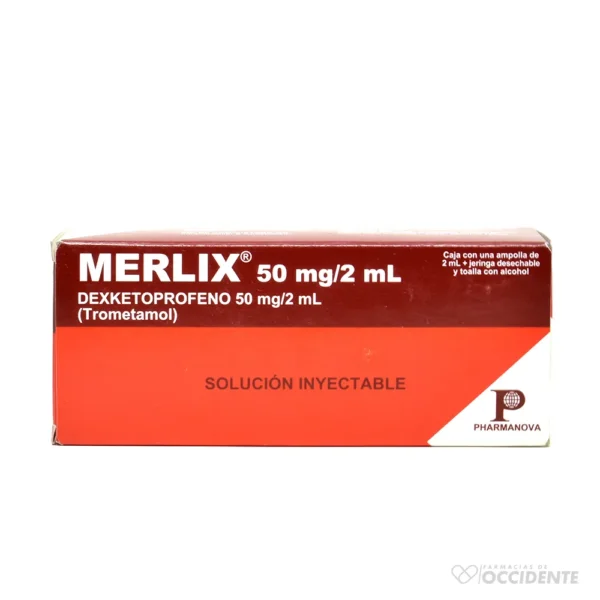 MERLIX 50MG X 1 AMP SUELTA (CAJA DE 100)