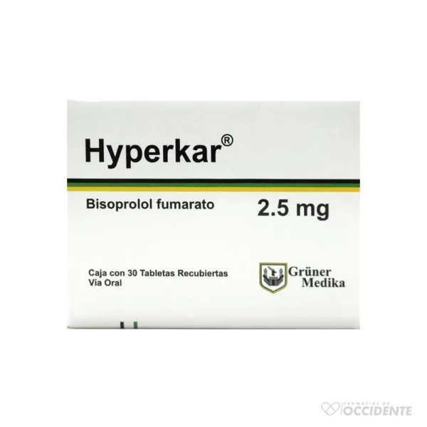 HYPERKAR TABLETAS 2.5MG X 30