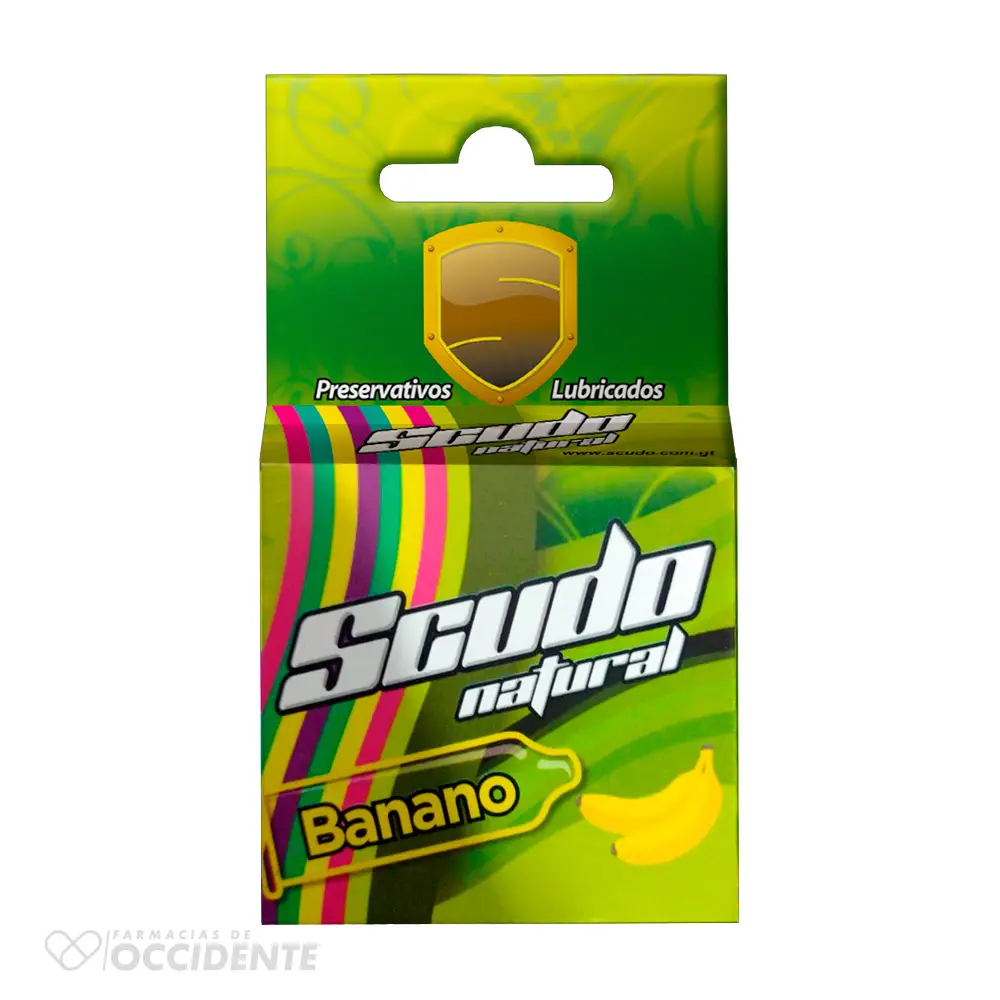 SCUDO NATURAL BANANO X 3