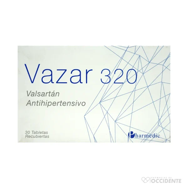 VAZAR 320 TABLETAS 320MG X 30