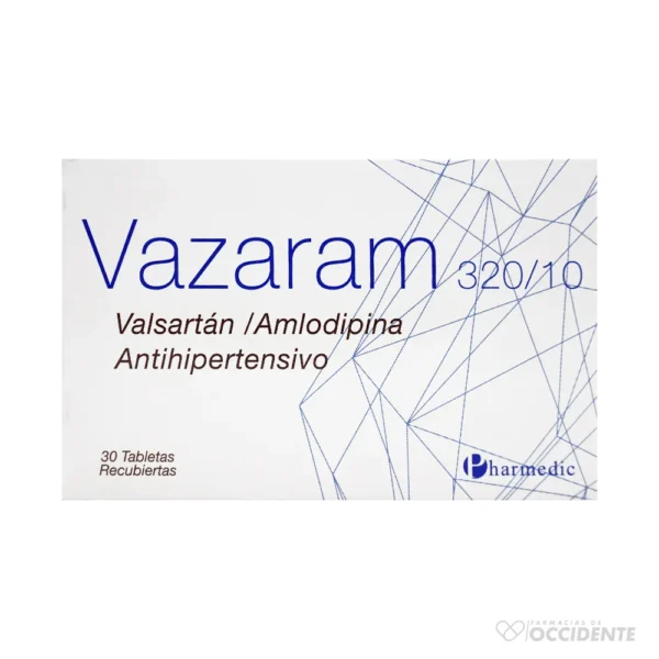 VAZARAM TABLETAS 320/10MG X 30