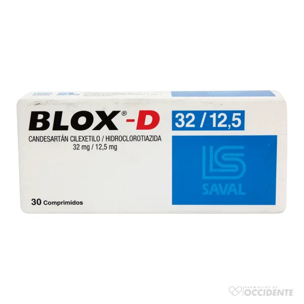 BLOX-D COMPRIMIDOS 32MG/12.5MG X 30