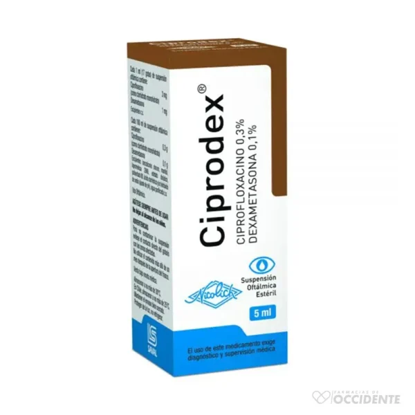 CIPRODEX UNGUENTO OTALMICO 0.3%/0.1% X 3.5G