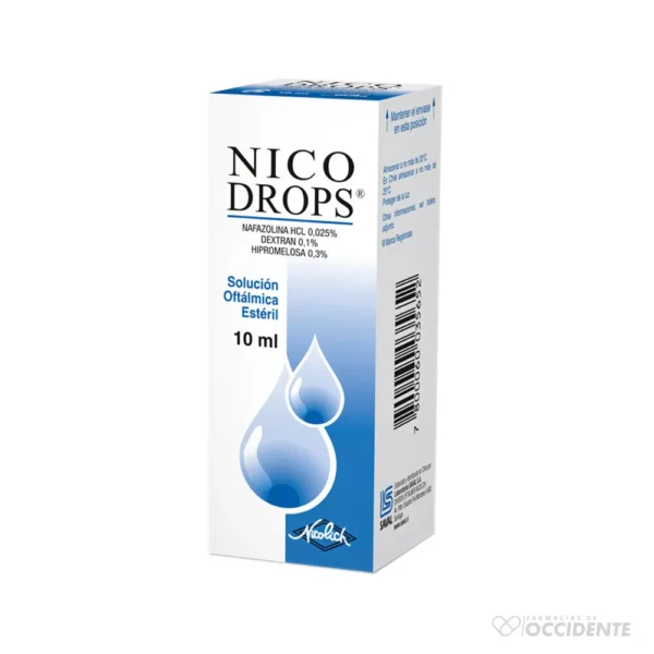 NICO DROPS SOLUCION OFTALMICA X 10ML