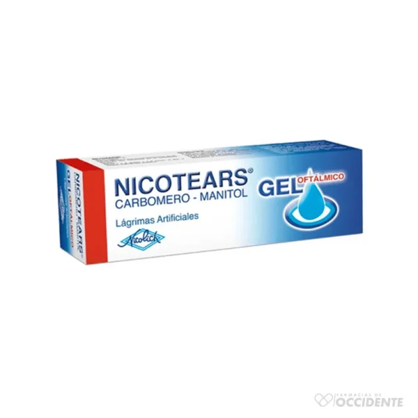 NICOTEARS GEL OFTALMICO 015%/0.46% X 5G