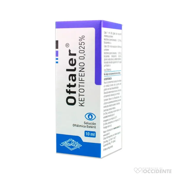 OFTALER SOLUCION OFTALMICA 0.025% X 10ML