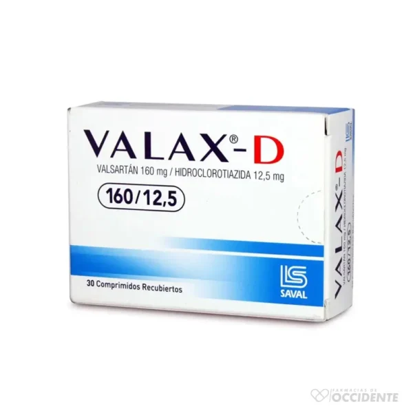 VALAX-D COMPRIMIDOS 160/12.5 X 35