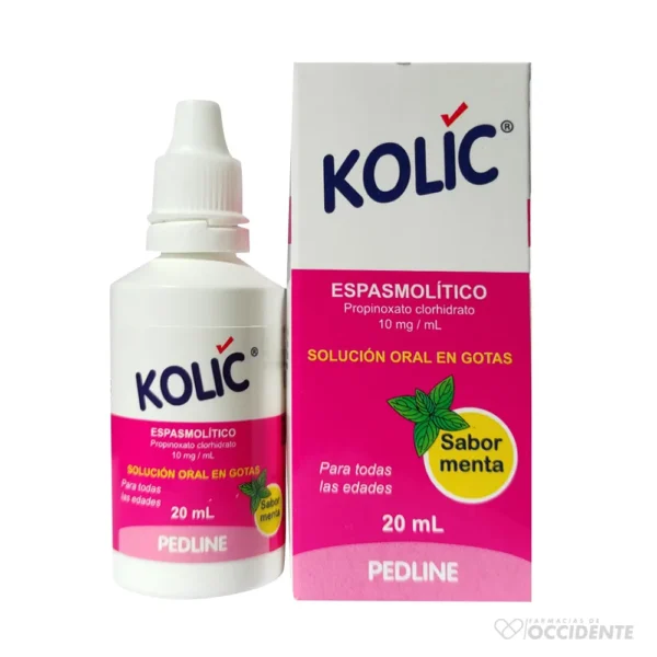 KOLIC SOLUCION 10 MG X 20 ML.