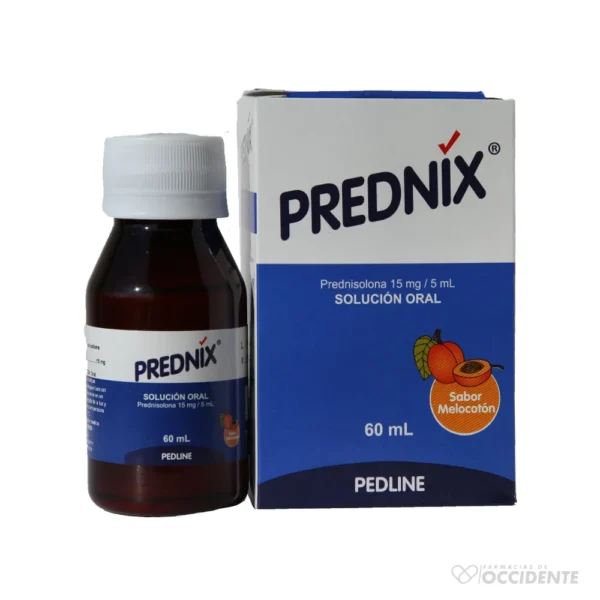 PREDNIX SOLUCION ORAL 15MG/5ML x 60ML