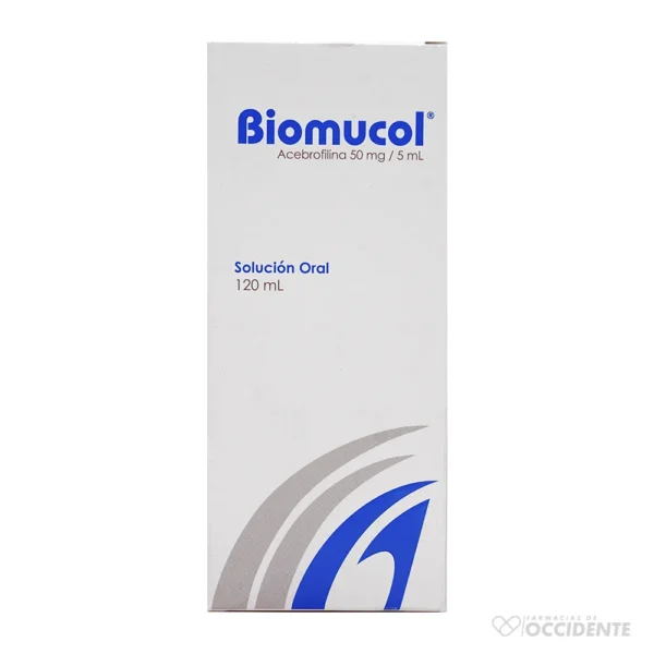 BIOMUCOL SOLUCION ORAL 50MG/5ML FCO. X 120ML