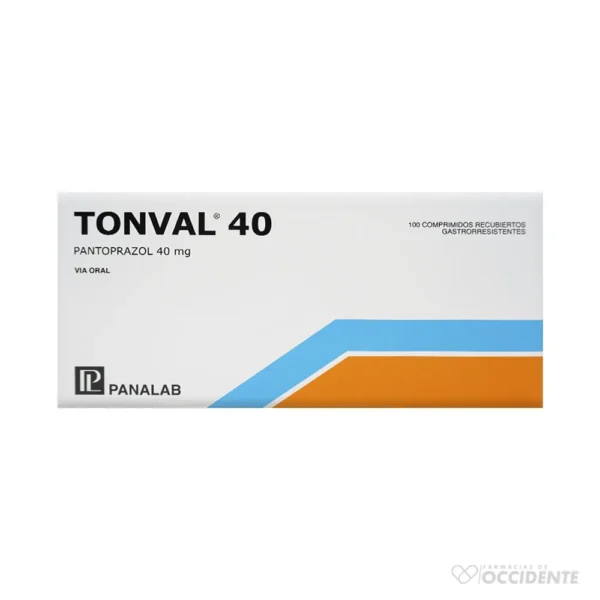 TONVAL 40 MG X 10 COMP (CAJA DE 10 BLISTER) ROWE