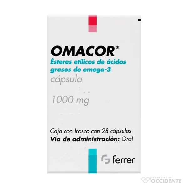 OMACOR CAPSULAS 1000 MG X 28