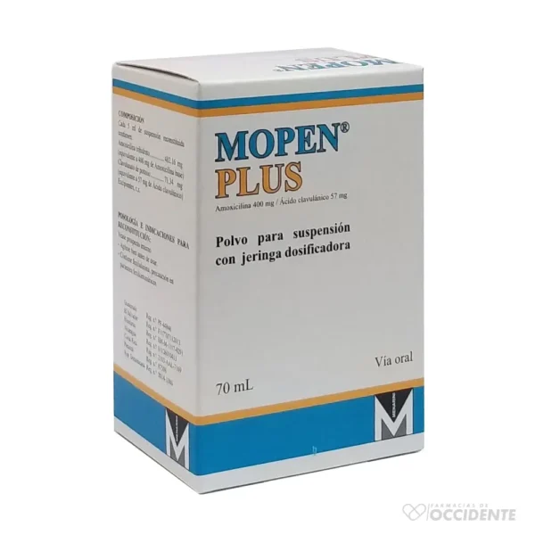 MOPEN PLUS SUSPENSION 400MG/57MG X 70ML