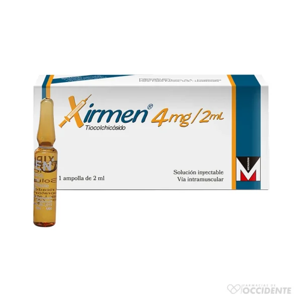 XIRMEN AMPOLLA 4MG/2ML X 1