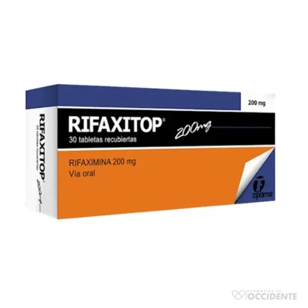 RIFAXITOP TABLETAS 200MG X 30