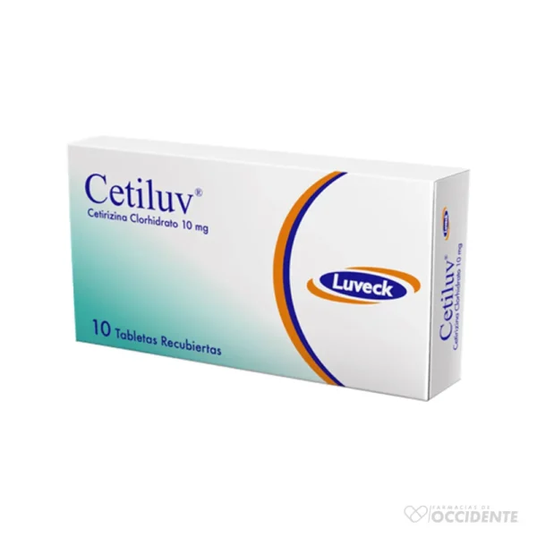 CETILUV COMPRIMIDOS 10MG X 10