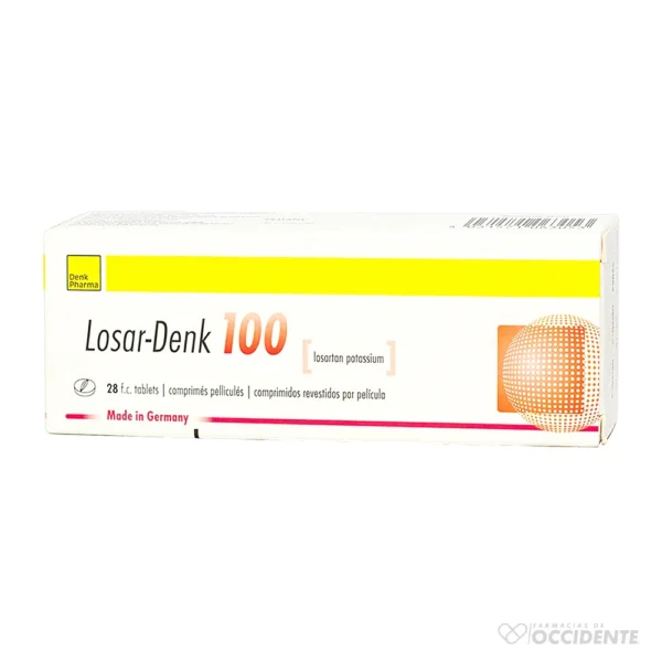LOSAR-DENK COMPRIMIDOS 100MG x 28
