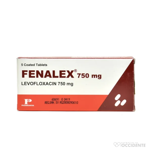 FENALEX CAPSULAS 750MG X 5