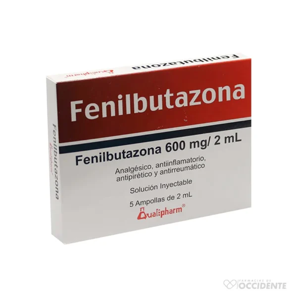 FENILBUTASONA AMPOLLA X 1 (CAJA DE 5 UNIDADES)