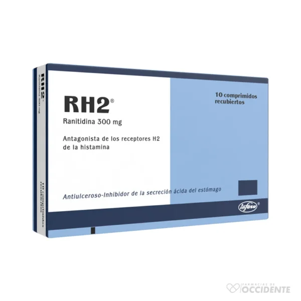 RH2 300MG X 10 COMPRIMIDOS