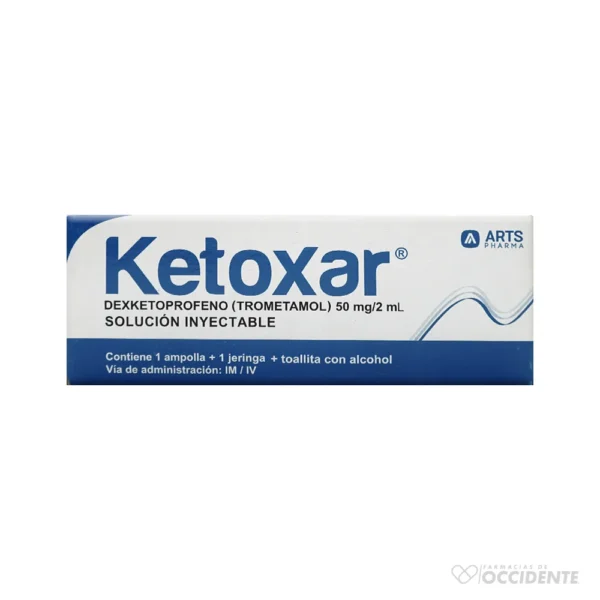 KETOXAR SOL INY 50MG/2ML X 1