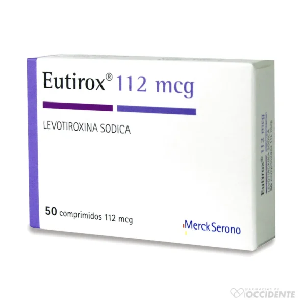 EUTIROX TABLETAS 112MCG X 50