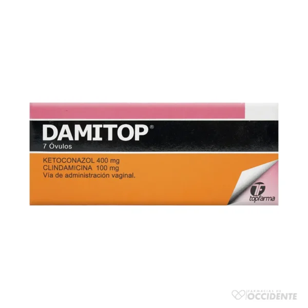 DAMITOP OVULOS 400MG/100MG X 7