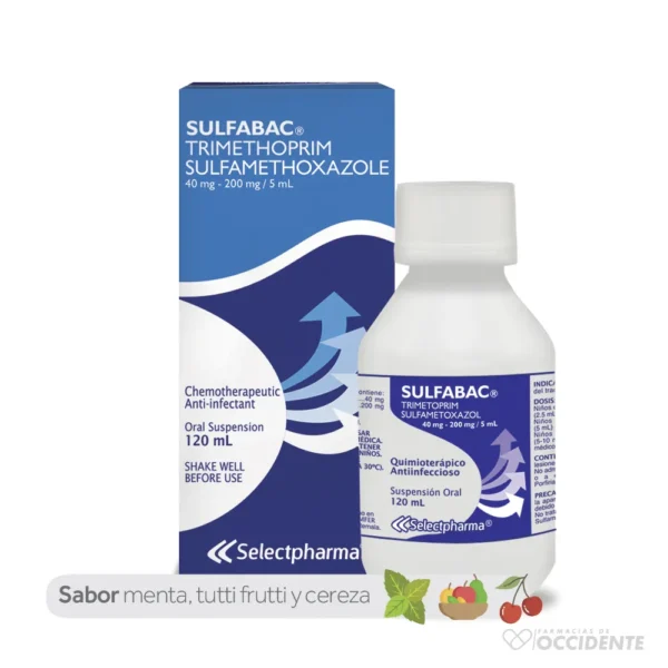 SULFABAC 40-200MG/5ML SUSPENSION 120ML