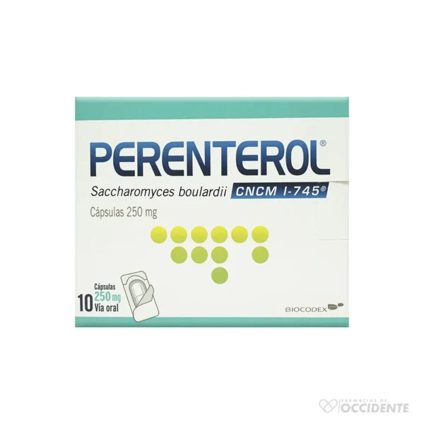 PERENTEROL CAPSULAS 250MG X 10