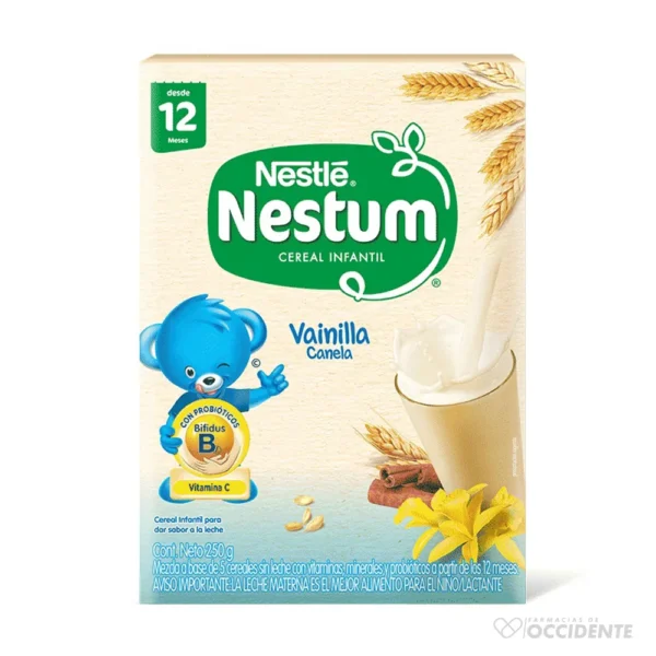 NESTUM VAINILLA CANELA X 250G