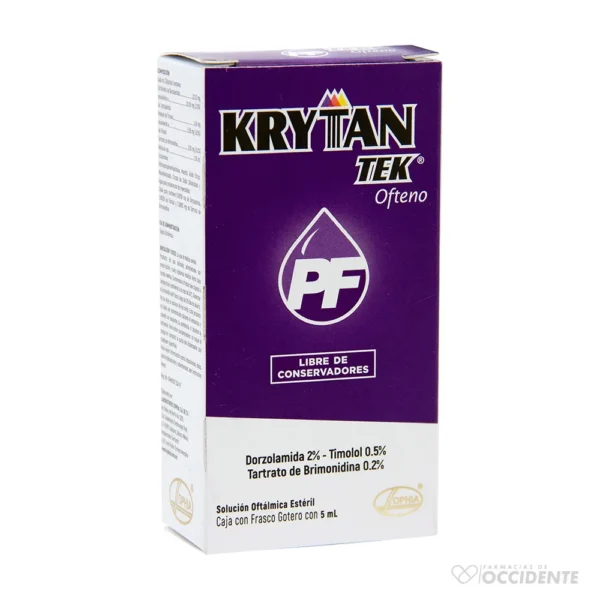 KRYTANTEK PF OFTENO X 5ML