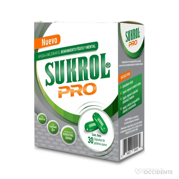 SUKROL PRO X 30 CAPSULAS