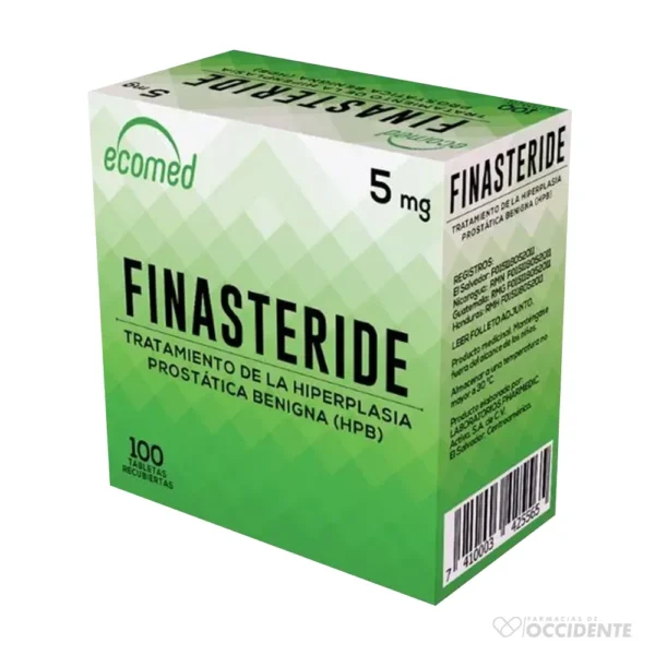 FINASTERIDE TABLETAS 5 MG X 10 (CAJA 10 BLISTER). ECOMED