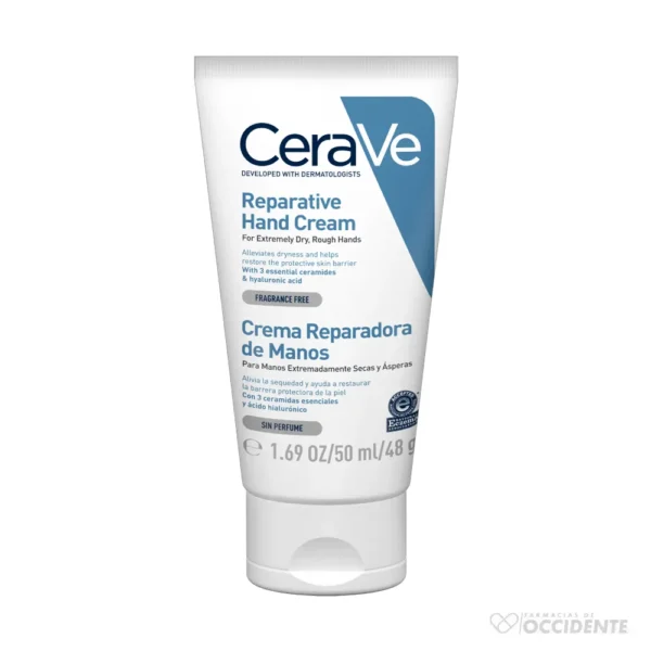 CERAVE CREMA REPARADORA DE MANOS X 50ML