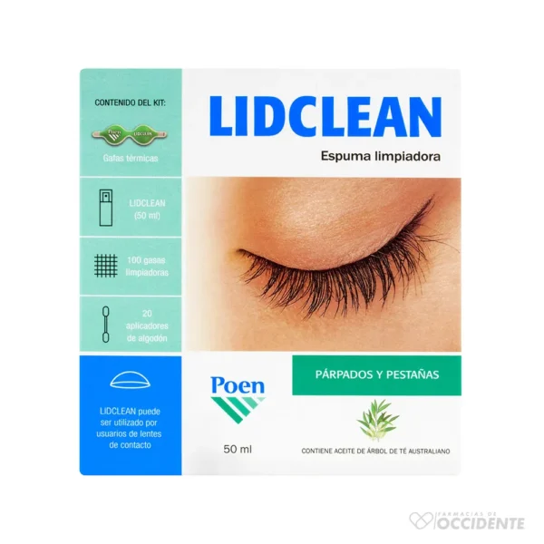 LIDCLEAN ESPUMA LIMPIADORA X 50ML